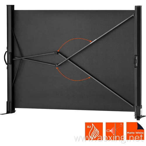 Portable Outdoor cinema screen 4K projector screen